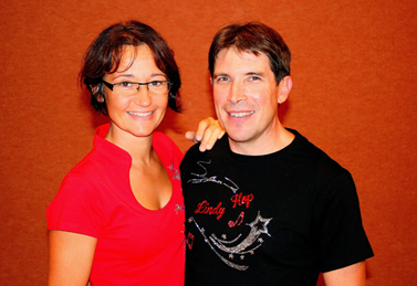 Nathalie Massé et Eric Renault professeurs de Rock'N Roll et de Lindy-hop
